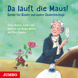 Das Cover des Hörbuchs 'Da läuft die Maus!'